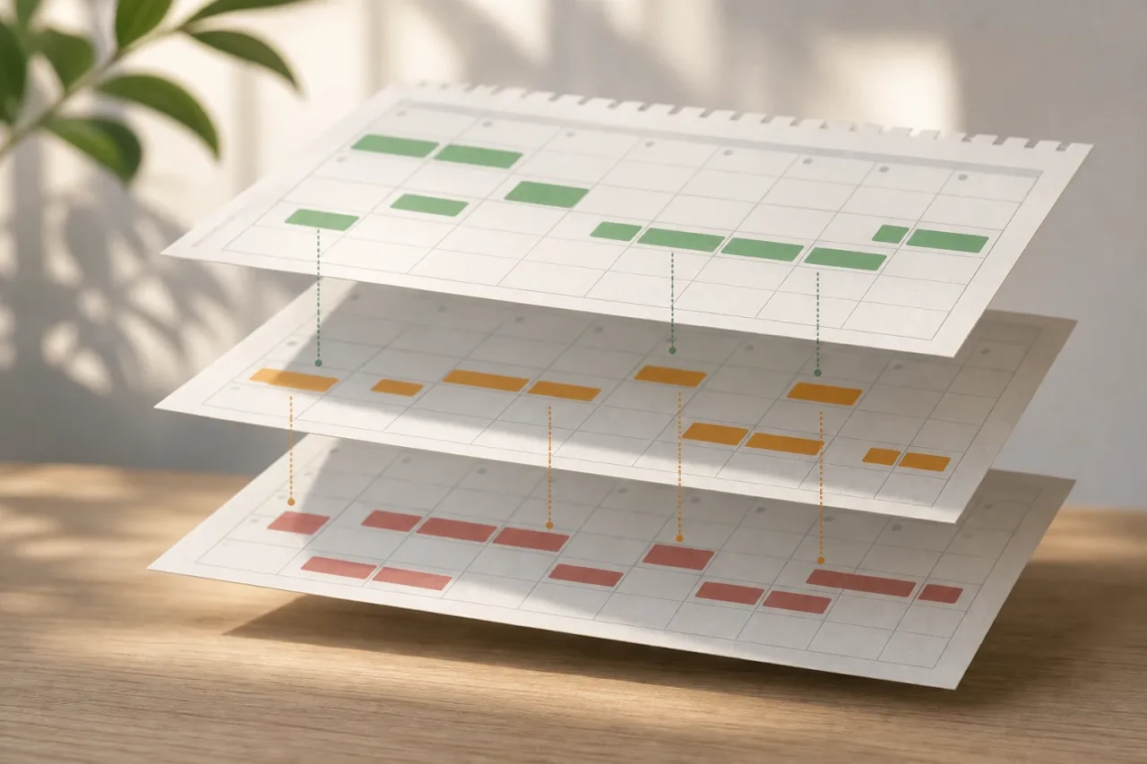 Qué es la prueba de los tres calendarios — guía visual de CalculaPréstamo