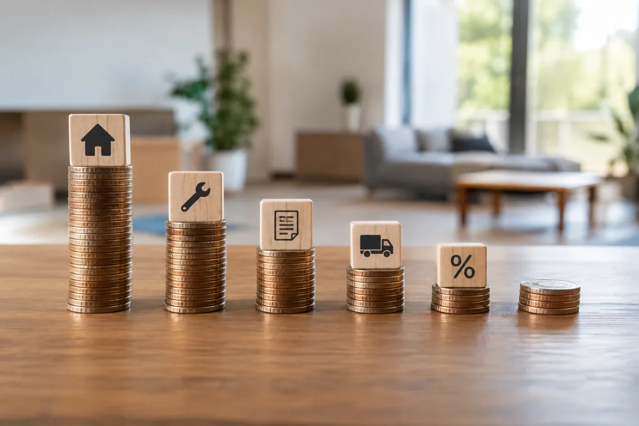 El precio de venta no es el dinero disponible — guía visual de CalculaPréstamo